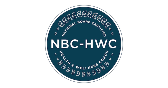 National Board Certified Health & Wellness Coach badge